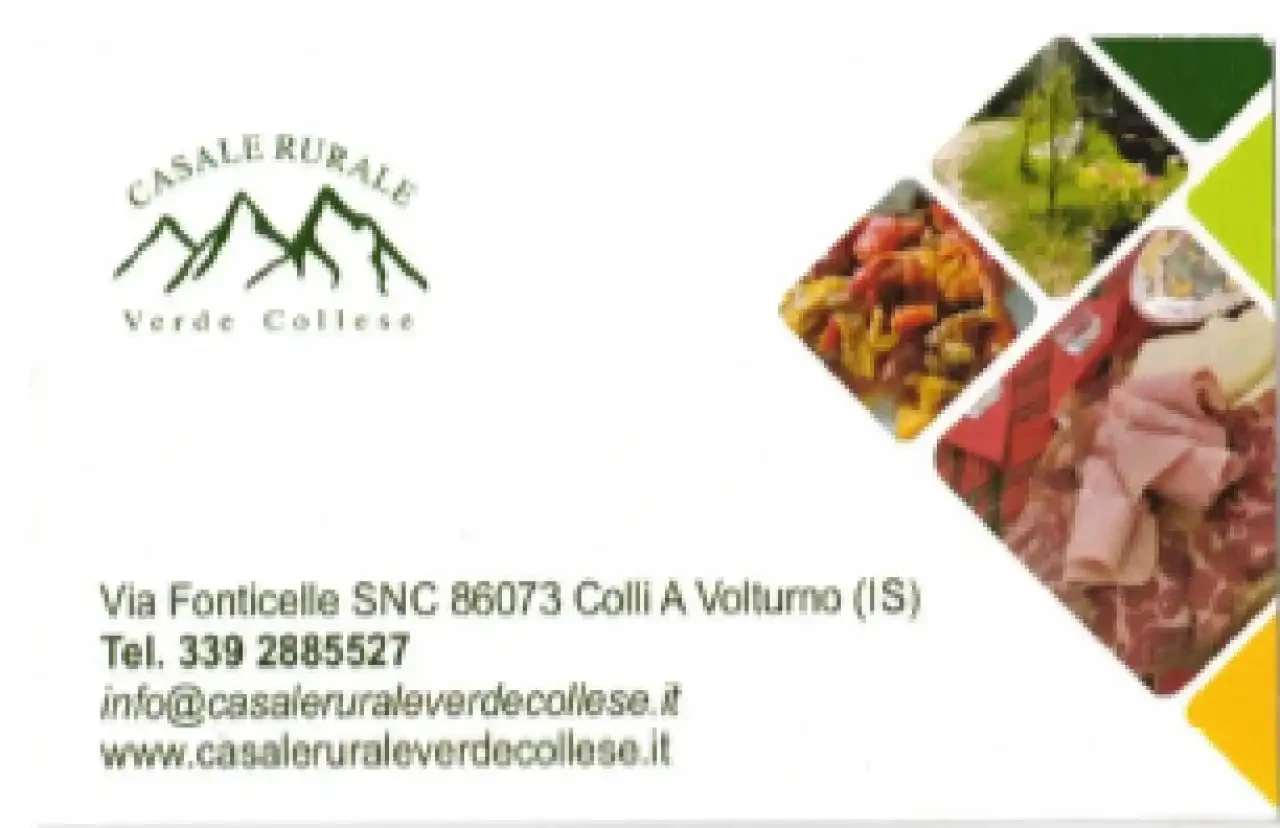 Banner Casale Rurale verde collese 306 per 198 pixel